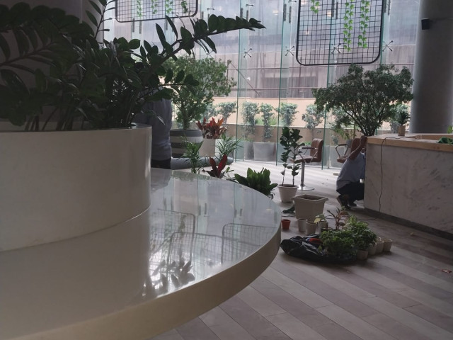 Aged Corian Top Restoration in Gurgaon