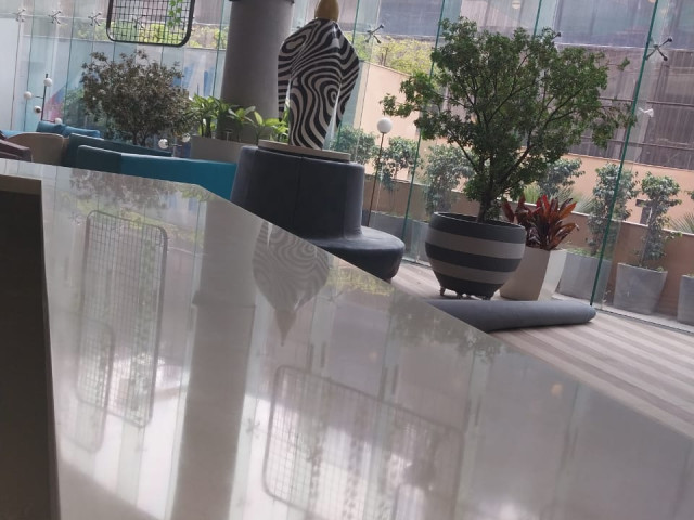 Corian Gym Reception Counter in Faridabad