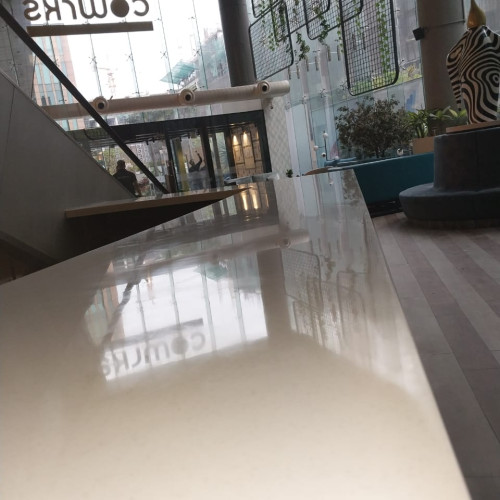 Corian Showroom Countertop in Noida