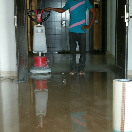 Marble Floor Polishing In Alpine AIG Park Avenue-Greater Noida