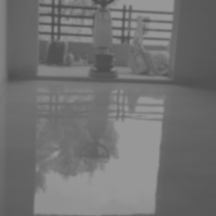 Before marble polishing